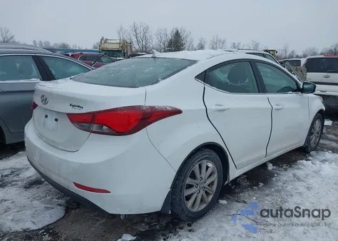 2015 Hyundai Elantra Se from USA, damaged, VIN 5NPDH4AE4FH610068